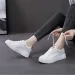 Sneakers Sports Women's Athletic Shoes Mesh Breathable Ladies Footwear High On Platform Korean Fashion 2024 Stylish New Arrival_vogvips.com