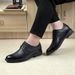 Men's With Hidden Height Increase And Emed Snake Pattern Throughout The Four Seasons, Business Dress, British Plus_vogvips.com