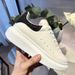 High Version New White Unisex Color Block Cowhide Versatile Thick Soled Height Increasing All Black Sneakers_vogvips.com