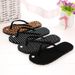 Leopard Print Fashion Flat Flip Flops Women's Non-Slip Slippers With Cotton Sole_vogvips.com