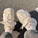 Thick-soled Dad Shoes 2025 Autumn New Women's Height-increasing Popular Mesh Breathable Casual Ins Sports Sneakers_vogvips.com
