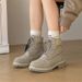 Martin Boots Men's Thick-soled Heightening Desert Boots Commuting Retro Casual Tooling Locomotive Rhubarb Boots_vogvips.com