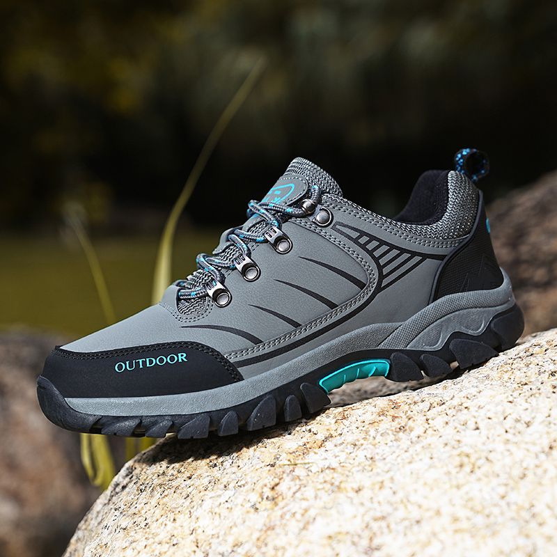 New Anti-splashing Water Mid-top Warm Outdoor Hiking Shoes Hiking Shoes_vogvips.com
