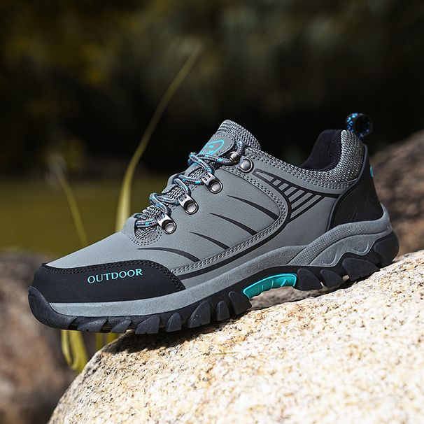 New Anti-splashing Water Mid-top Warm Outdoor Hiking Shoes Hiking Shoes_vogvips.com