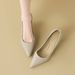 Cameido 2025 Spring Women's Soft And Comfortable Commuting Single Shoes. These Versatile Pointed-toe Low-cut Work Shoes Are Perfect For The Office_vogvips.com