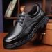 Men's Spring New Genuine Leather Casual Non-Slip Soft Sole Wear-Resistant Middle-Aged Dad Shoes_vogvips.com