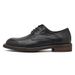 Euro Step 2025 Spring And Autumn New British Busins Formal Leather For Men Breathable Thick-Soled Derby Simple Black Wedding_vogvips.com