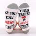 Cotton mid-tube socks sole letter jacquard leisure sports socks creative socks_vogvips.com