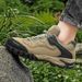 Casual Sneakers Men Low-top Lace-up Durable Breathable Hiking Shoes Men Shock-absorbing Outdoor Lightweight Sports Shoes Men_vogvips.com
