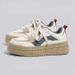 2026 Popular White Hong Kong Style Ins Women's Shoes, Thick-soled Spring Versatile New Sneakers, Casual Shoes For_vogvips.com
