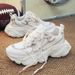 Dad Men's Autumn Breathable Casual Trend All Match Thick Soles Increase Non-slip Youth Sports Fashion Shoes_vogvips.com