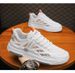 New Men's Fashion Mesh Breathable Sneakers Comfortable Running Shoes For Men Outdoor Student Sports And Leisure Board Shoes_vogvips.com