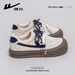 Huili WXY-Q192BR Women's White Sneakers 2026 Spring New Versatile Big-Toe Shoes Student Casual Board Shoes (Magic_vogvips.com