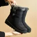 Snow Women Soft Womens Platform Fur Keep Warm Boots Ladies Plus Size Botas Mujer Winter Shoes 240826_vogvips.com