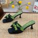 Wear Slippers Miu Home Slip-on Designer Slippers With Bows Women Home Beach Travel Sandals Shoes Special Offer Price_vogvips.com