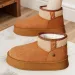 Free Delivery Designer Ladies' Snow Boots Soft Sole Design Loose Fit Comfortable And Fashionable Cotton Shoes_vogvips.com