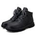Martin Boots Men's High-top Shoes Breathable Sports Short Boots Leather Shoes Tide_vogvips.com