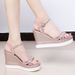 Wedge 2023 Summer Roman Sandals Fairy Style New Fashion High Heel Thick Sole Comfortable Height Increasing Lightweight_vogvips.com