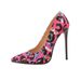 M-437 Spring/Summer/Autumn Pointed Toe Stiletto High Heels Patent Leather Single Foreign Trade Plus Size Women's Shoes_vogvips.com