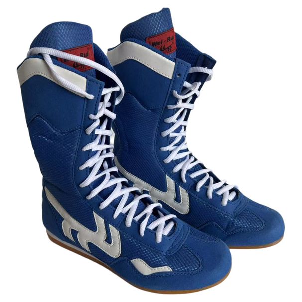 Boxing Training Shoes High Top Boxing Shoes Tendon Sole_vogvips.com