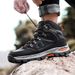 Outdoor Waterproof Hiking Boots Men's Women's Spring And Autumn Hiking Wear-resistant Mountain Sports Boots Hunting Sports Shoes_vogvips.com