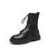 QY-8 Martin For Women 2021 New British Style Thick Sole Trendy Ins Spring Single Versatile Autumn Shoes Short Boots_vogvips.com