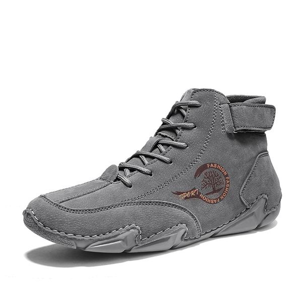 Spring And Autumn Men's Casual Shoes Short Boots Outdoor Casual Men's Boots Trendy Men's Shoes_vogvips.com