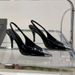 2022 New Pointed Stiletto High Heels Shallow Mouth Backless Closed Sandals Height Increasing Metal Toe Sexy Women's_vogvips.com