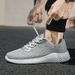 Summer New Large Men's Flying Mesh Low Top For Elderly Walking Outdoor Sports Shoes_vogvips.com