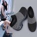 Oversized Women's Air Cushion, Fly Woven Sports Foot Covers, Fashionable Rocking Casual Shoes, Socks, Shoes 252_vogvips.com