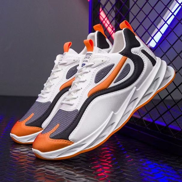 2025 New Fashionable Korean Edition Trendy Youth Student Running Casual Men's Sports Shoes_vogvips.com