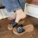 Cross-Border Hot-Selling 2025 New Slippers Summer Outdoor Thick-Soled Non-Slip Fashion Versatile Sandals Women's Export_vogvips.com