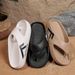 Flip Flops Men's Summer Outdoor Non Slip Flip Flops Trendy Non Slip Wear Resistant Beach Flip Flops Soft Soled Sandals_vogvips.com
