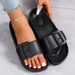 Women's Sandals Fashion Beach Slippers Summer Outdoor Soft Sandals With Arch Support Classic Women's Home Shoes Indoor Bathroom_vogvips.com