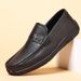 Euro Step Top Layer Cowhide New Loafers Genuine Leather Casual Slip-On Dad Soft Men's Shoes_vogvips.com