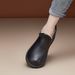 Top Layer Cowhide For Women 2024 Winter New Fleece-Lined Warm Women's Martin Boots Soft Sole Genuine Leather Flat Cotton_vogvips.com