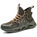 Lightweight Labor Protection Smashing And Anti Piercing, Lightweight Work With Steel Toe Caps, Fly Woven Breathable_vogvips.com