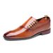 TerraStride Business Formal Leather British Pointed Derby Casual Lace-up Men's Breathable Groom Wedding Shoes Men_vogvips.com