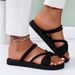 Women's Fashion Trend Student Cute Non-slip Wear Comfortable Soft Soled Flat Slippers_vogvips.com