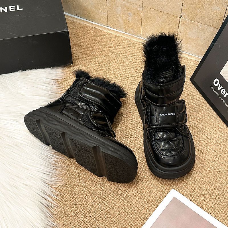 thick-soled Snow Boots, Women's Velvet Martin Short Boots, And Warm Cotton Shoes._vogvips.com