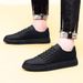 Low-top Men's Shoes Cow Two-layer Leather Shoes British Casual Sports Shoes Work Men's Shoes_vogvips.com
