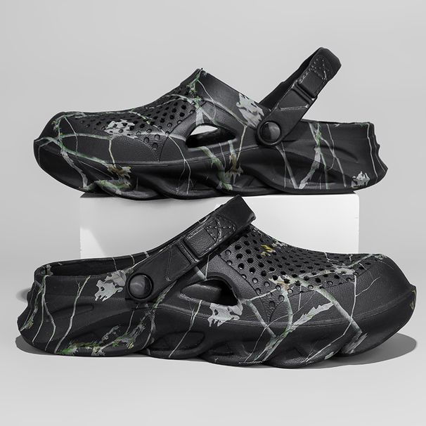 Men Flat Shoes EVA Home Slippers Garden Platform Sandals Man Summer Male Sneakers Outdoor Flip Flops Plus Size Sandals 46 47_vogvips.com