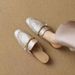 Women's Peep-Toe Sandals Summer New French Chunky Heel Single To Match Skirts Fairy Style Mary Jane Shoes_vogvips.com
