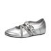 Ballet Flats Retro Cross Strap Low Cut French Red Invisible Height Increasing Casual Shoes Women's ZA2026 Taller Look_vogvips.com