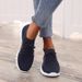Large 2025 Spring Autumn New Women's Breathable Soft Bottom Comfortable Sports And Leisure Shoes For Women_vogvips.com