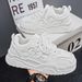 Spring New Breathable Little White Men's Trend Versatile Thick Sole Sports Casual Board Dad Trendy Shoes_vogvips.com