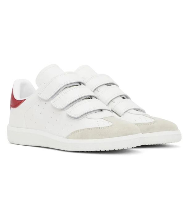 In-Stock New Velcro Sneakers, Flat, Breathable, Versatile, Soft-Soled, Non-Slip, Wear-Resistant, Couple's Sports Casual_vogvips.com