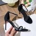 Women's Single-strap Sandals, Summer 2026 New Model, Comfortable For The Feet, French Style, Sexy And Stunning Black_vogvips.com