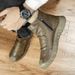 New Leather Spring Men's Shoes High-top Men's Heightening Tooling Martin Boots_vogvips.com
