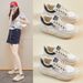 Little White Shoes Female Students Thick-soled Heightening Shoes Casual Shoes Board Shoes Street Shoes_vogvips.com